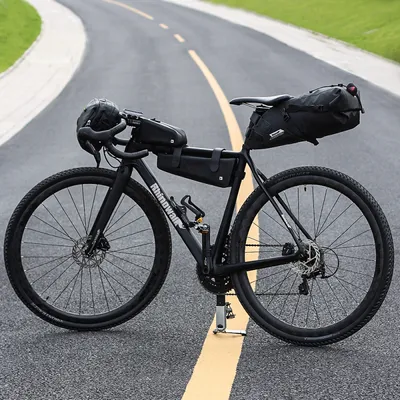 Fully waterproof bicycle saddle