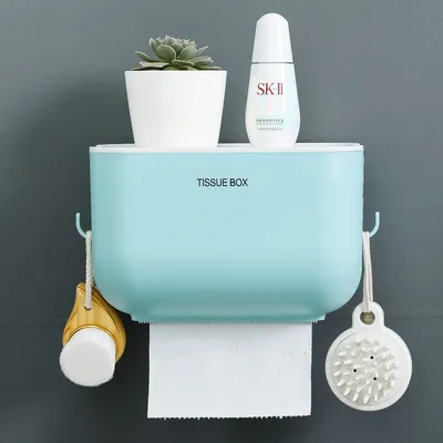 Punch-free toilet waterproof paper tube