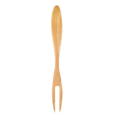 Wooden Fruit Fork Creative Cake