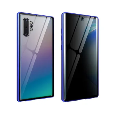 Magneto Double Sided Glass Anti-Drop Metal Phone Case