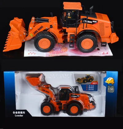 Large Engineering Vehicle Alloy Children's Toy Car