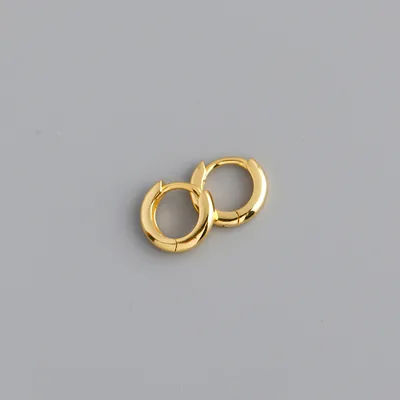 Women's Sterling Silver Ear Buckle Earrings