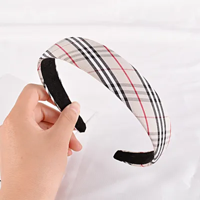 Floral Fine Hair Band Set Fabric Printing  Headband