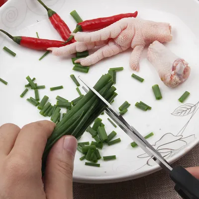 Household Stainless Steel Scissors Kitchen Multifunctional Food