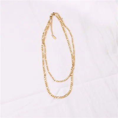 Fashionable Double Layered Necklace For Women