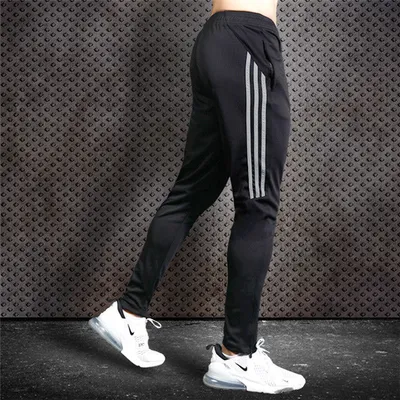 Sports Men's Trousers Outdoor Woven Zipper Loose Large Size