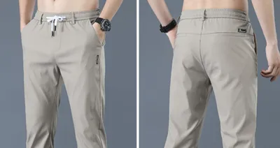 Casual Trousers Men's Straight Loose Pants