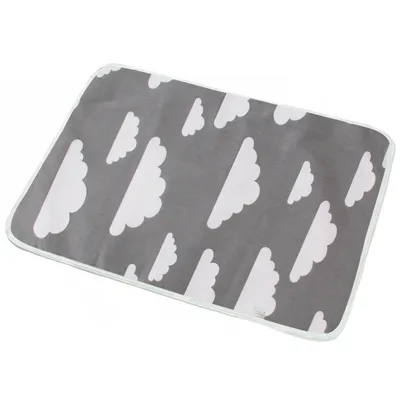New Baby Breathable And Baby Changing Cotton Cartoon Waterproof Pad