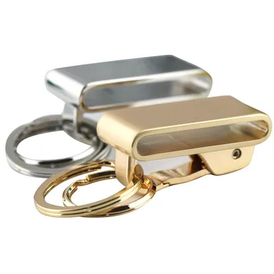 Men wear belt keychain