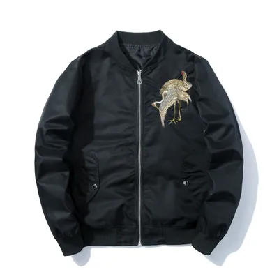 Tide Brand Jacket Men's Flight Jacket Tops