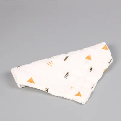 Gauze Newborn Saliva Towel Cotton Baby Triangle Scarf