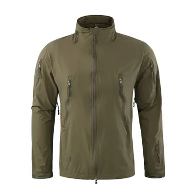 Hooded Stand-collar Spring And Autumn Thin Jacket Top