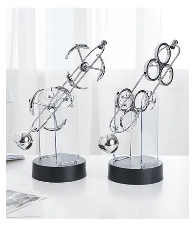 Creative Personality Newton Pendulum Permanent Motion Instrument Studio Shelf Decoration Nordic TV Cabinet Decoration Crafts