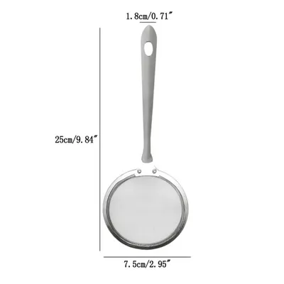 Stainless Steel Oil Scoop Hot Pot Soup Colander Small Colander