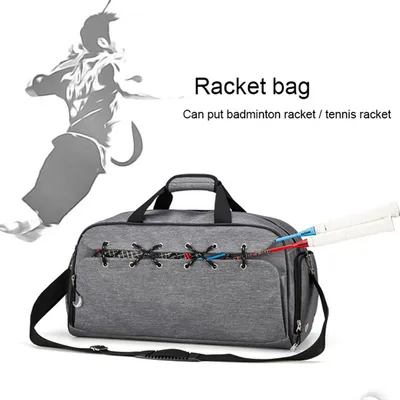 Sports Gym Bag Travel Duffel Bag With Shoes Compartment And Dry Wet Separation Layer For Men Women Outdoor Climbing Fitness Yoga