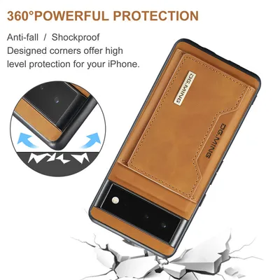 Portable Magnetic Card Bag Mobile Phone Case