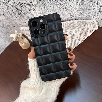 Silicone Three-dimensional Lattice Phone Case Protector