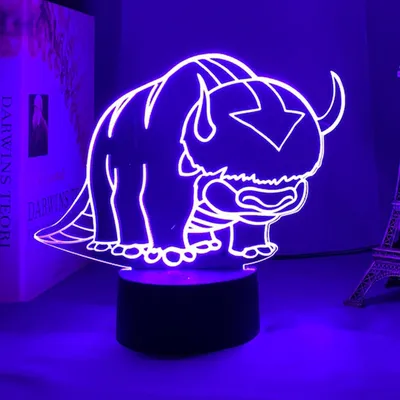 Acrylic Creative Night Light Customize Colorful Atmosphere LED Light