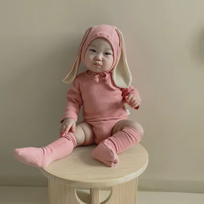 رومبير أطفال بأذني أرنب كرتونيتين