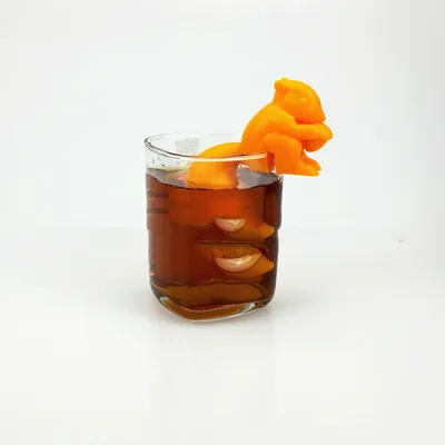 Home Supplies Food Silicone Squirrel Tea Drain