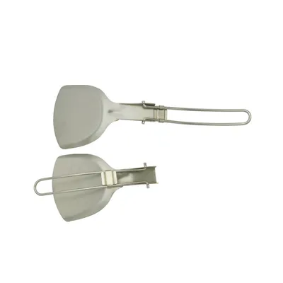 Stainless Steel Folding Spatula Portable Kitchen Supplies