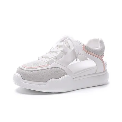 Women's summer lace-up platform sandals
