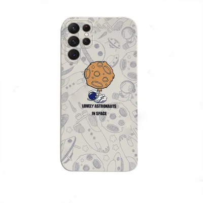 Simple Cartoon Planet Shockproof Phone Case