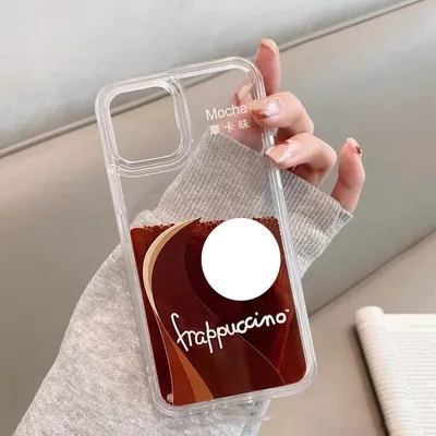 Creative Liquid Quicksand Silicone Phone Case
