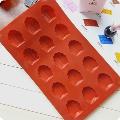 cake mold 15 shell cake baking pan silicone cake mold