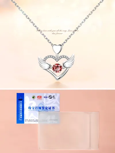 Fashion Personality Beating Heart Necklace Women