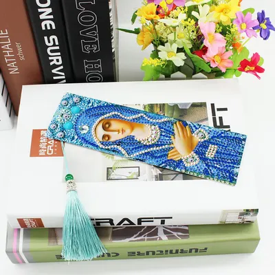 5D Diamond Painting Creative Bookmarks Peacocks