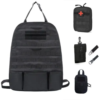 Multi-function Tactical Universal Car Back Seat Organizer Cover Bag