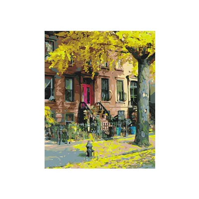 Digital Oil Painting Wholesale Frameless Landscape Painting