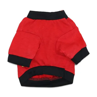 Pet Clothes Printed Umbrella Cotton Jersey Raglan Small Dog T-shirt