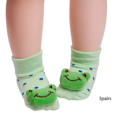 Cute Baby Animal Doll Baby Three-dimensional Socks