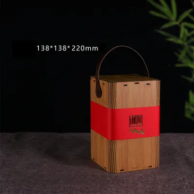 Packaging Bamboo High-end Creative Tea Storage Box
