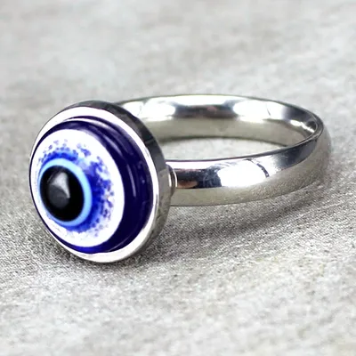 Titanium Steel Ring Can Be Personalized Eyes Angel Eyes