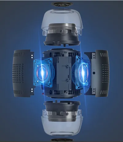 Speaker subwoofer ambient light