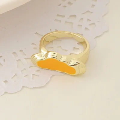Simple Fashion Flame Personality Ring Women