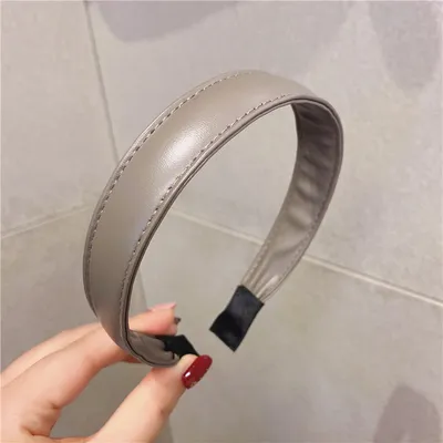 Simple And Versatile Leather Headband Hair Accessories