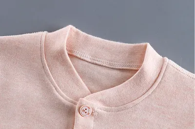 Spring new baby boneless one-piece long sleeves