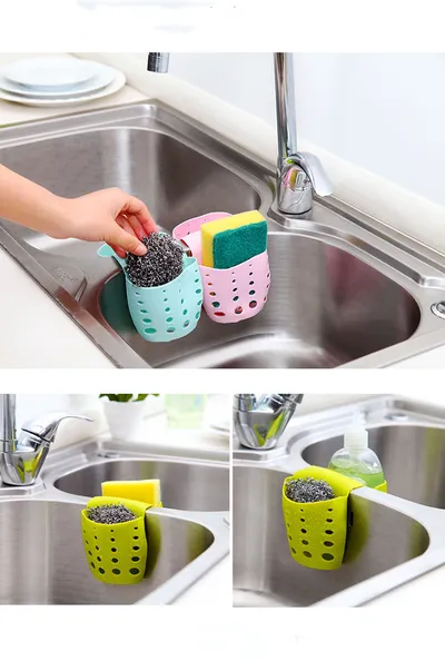 Household drain basket drain rack