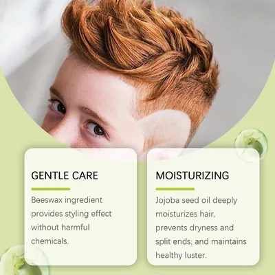 Wiieey Children's Hair Gel Jelly Paste Hair Freeze Gel Children's Hair Styling Gel For Tidying Up Stray Hair And Creating Hairstyles