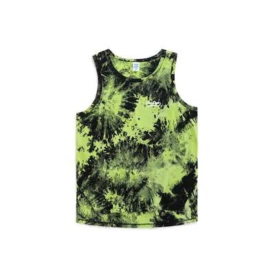 Personalized tie-dye vest for men