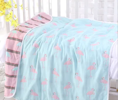 110 * 110cm baby bath towel cover blanket gauze children quilt quality baby children pure cotton 6 six layer gauze bath towel