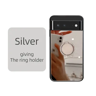 Phone Case Mirror Finger Ring Bracket