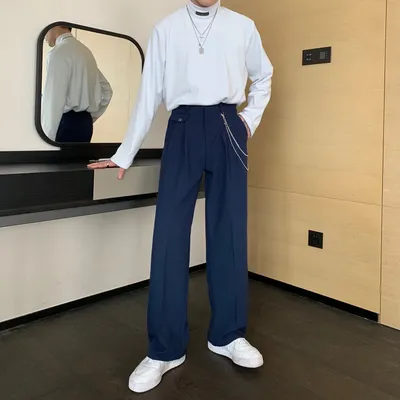 Men's Fashionable And Versatile Three-dimensional Cut Casual Suit Pants