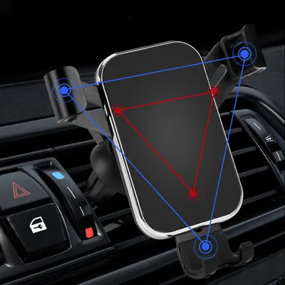 Car Aluminum Alloy Mobile Phone Holder
