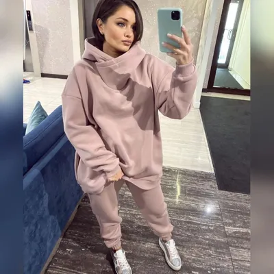 Women Fashion Casual Warm Sweater Suit