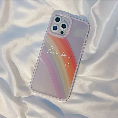 Creative Rainbow Silicone Phone Case Cover